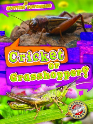 cover image of Cricket or Grasshopper?